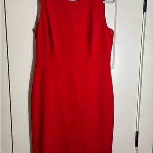 J.‎ Crew Sleeveless Red Dress Size 10